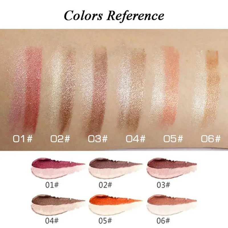 Dual Color Waterproof Velvet Eye Makeup Shadow Stick