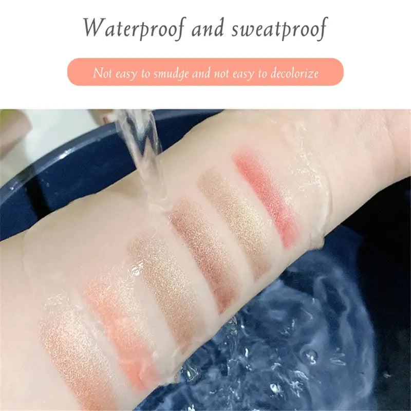 Dual Color Waterproof Velvet Eye Makeup Shadow Stick