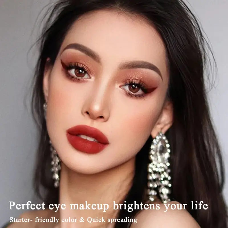 Dual Color Waterproof Velvet Eye Makeup Shadow Stick